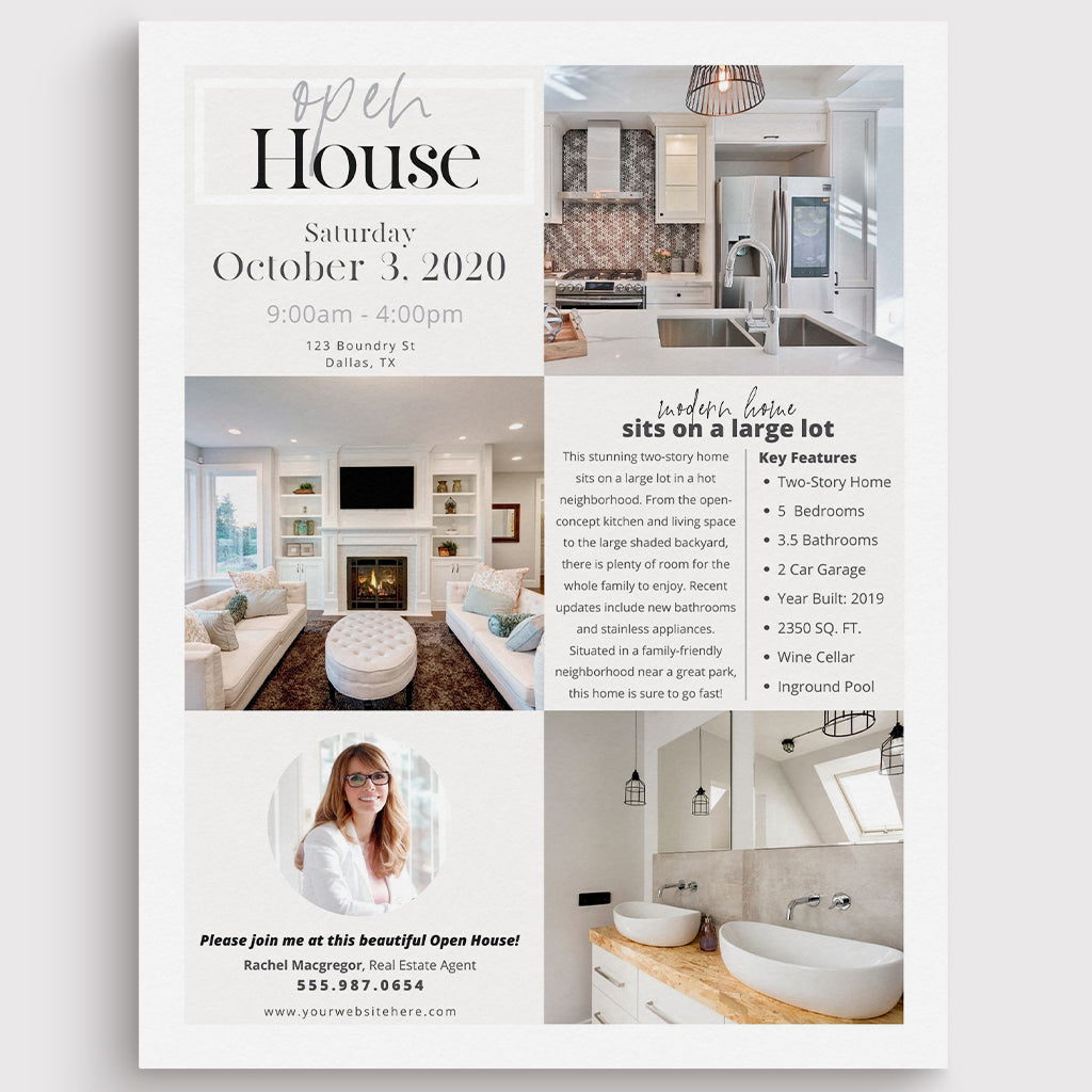 Open House Feature Sheet