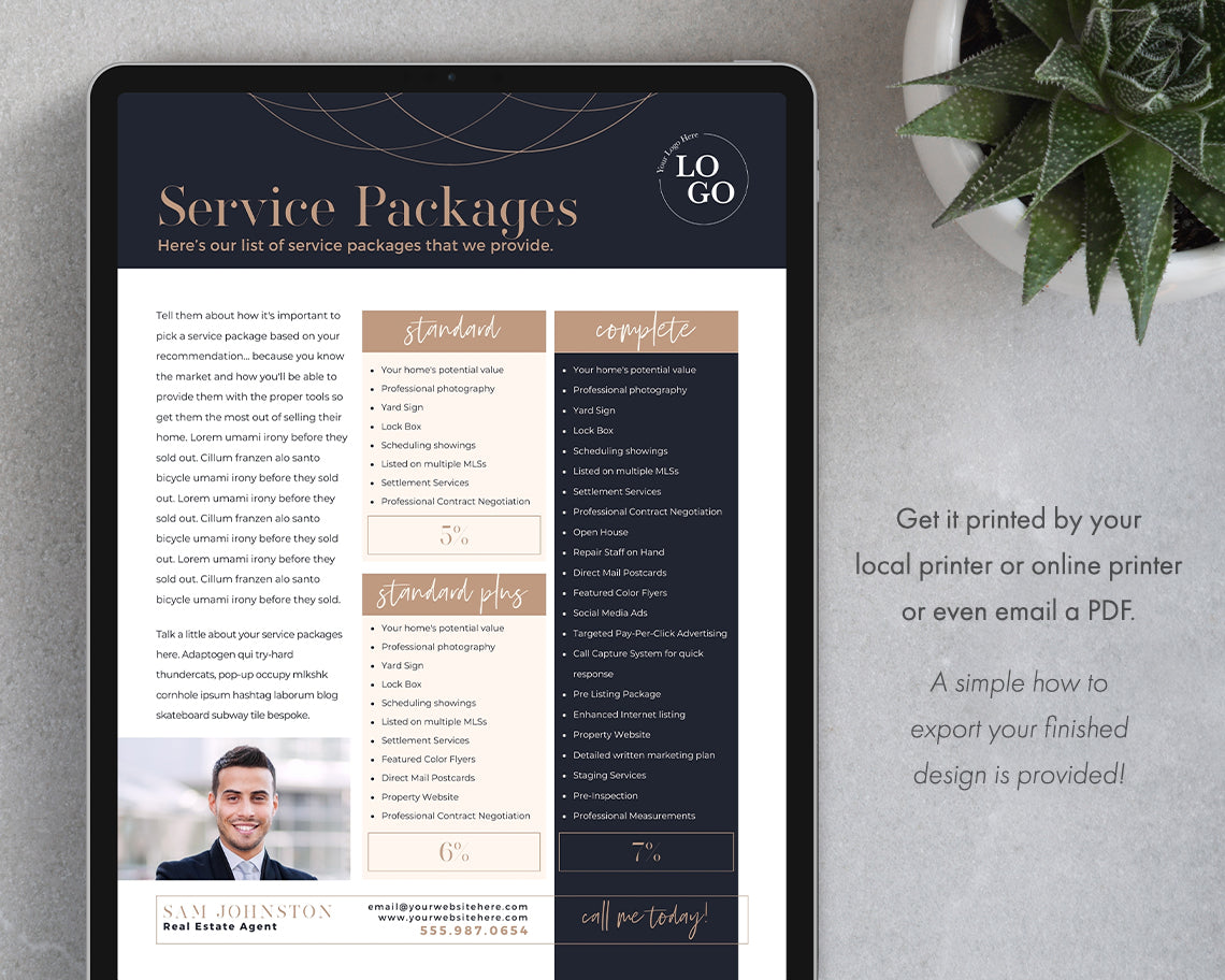 Seller Commission Service Sheet