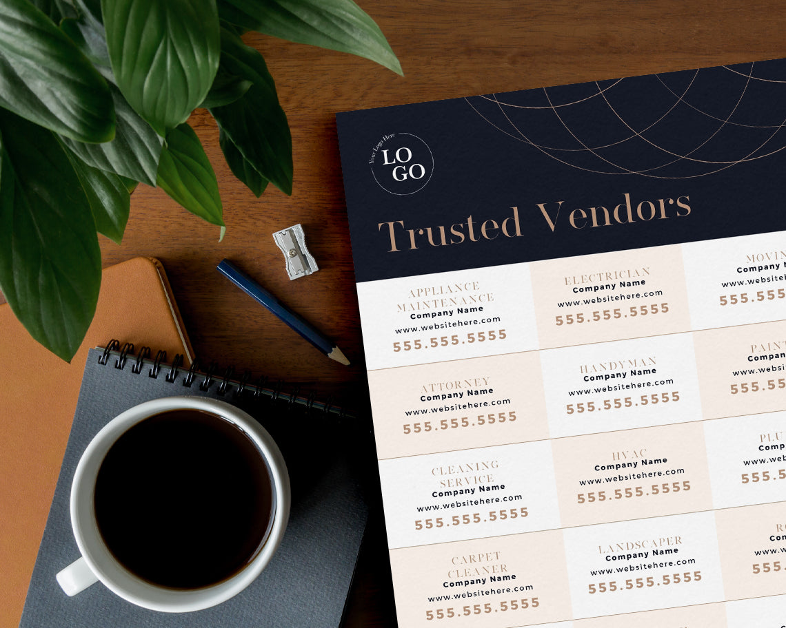 Trusted Vendors Flyer