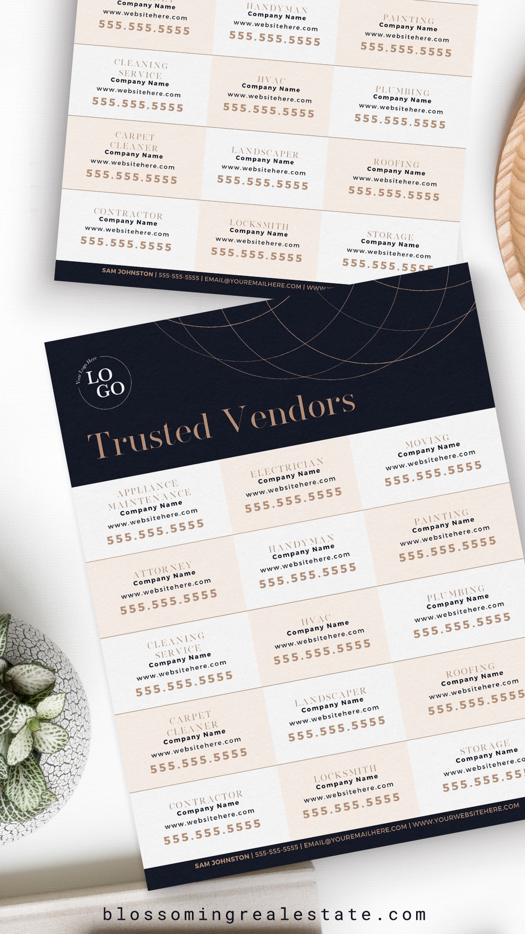 Trusted Vendors Flyer