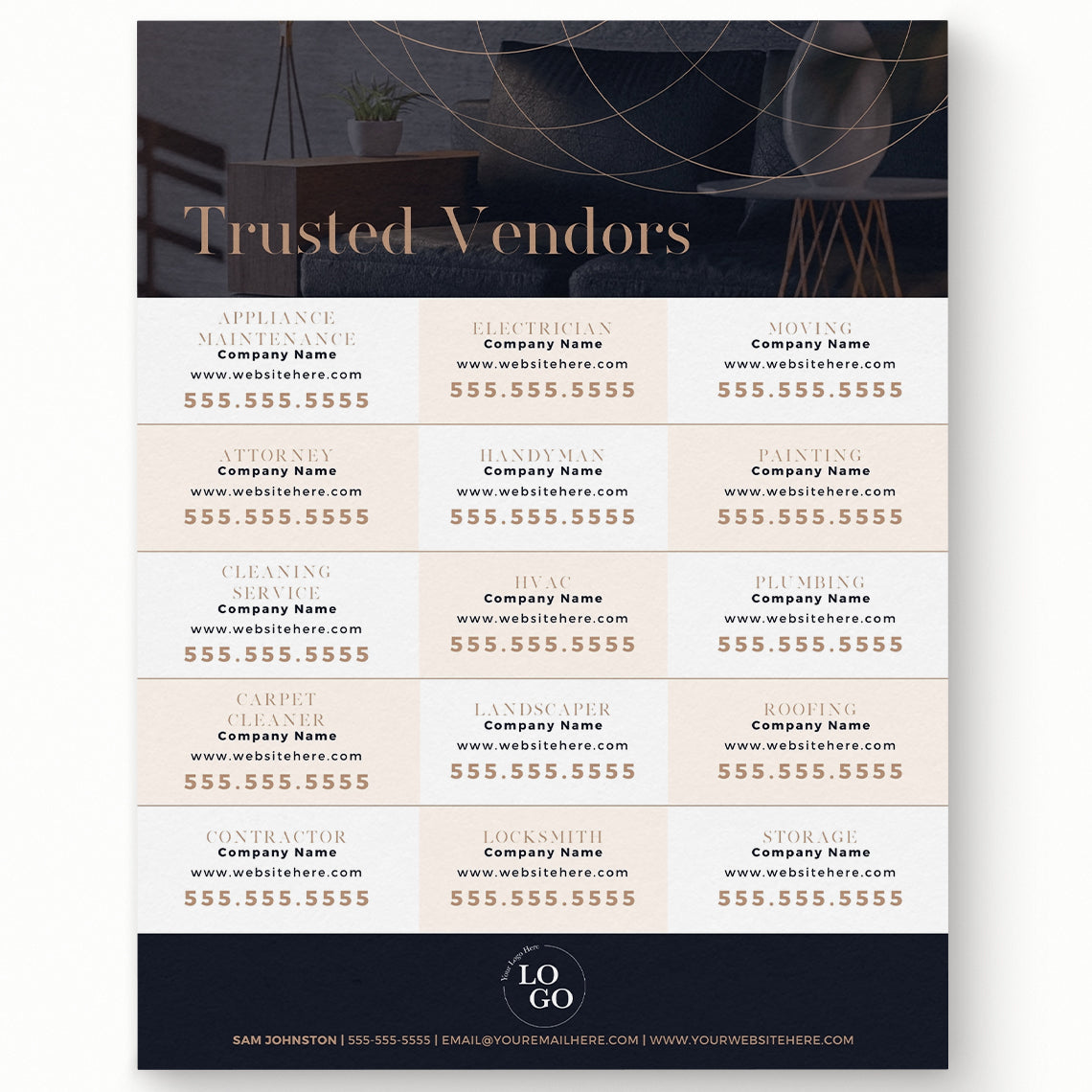 Trusted Vendors Flyer