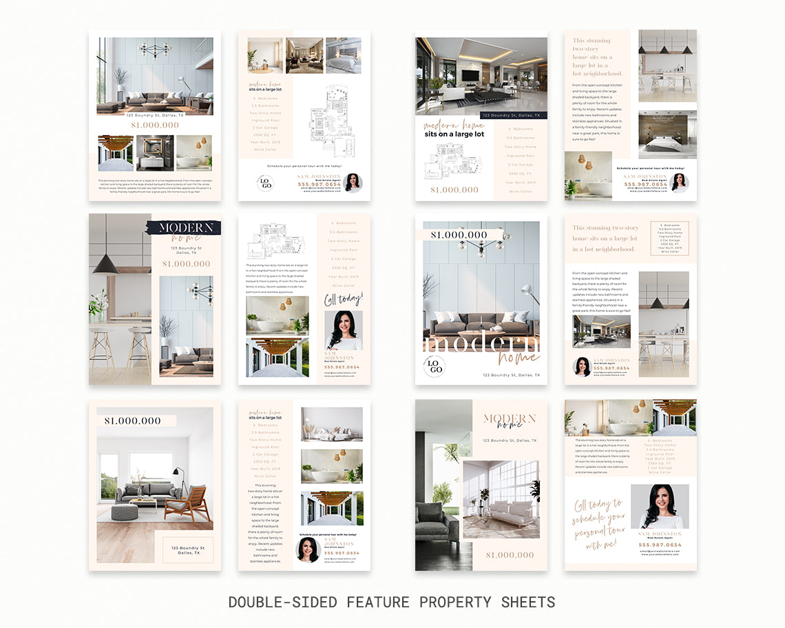 Real Estate Marketing Templates Bundle