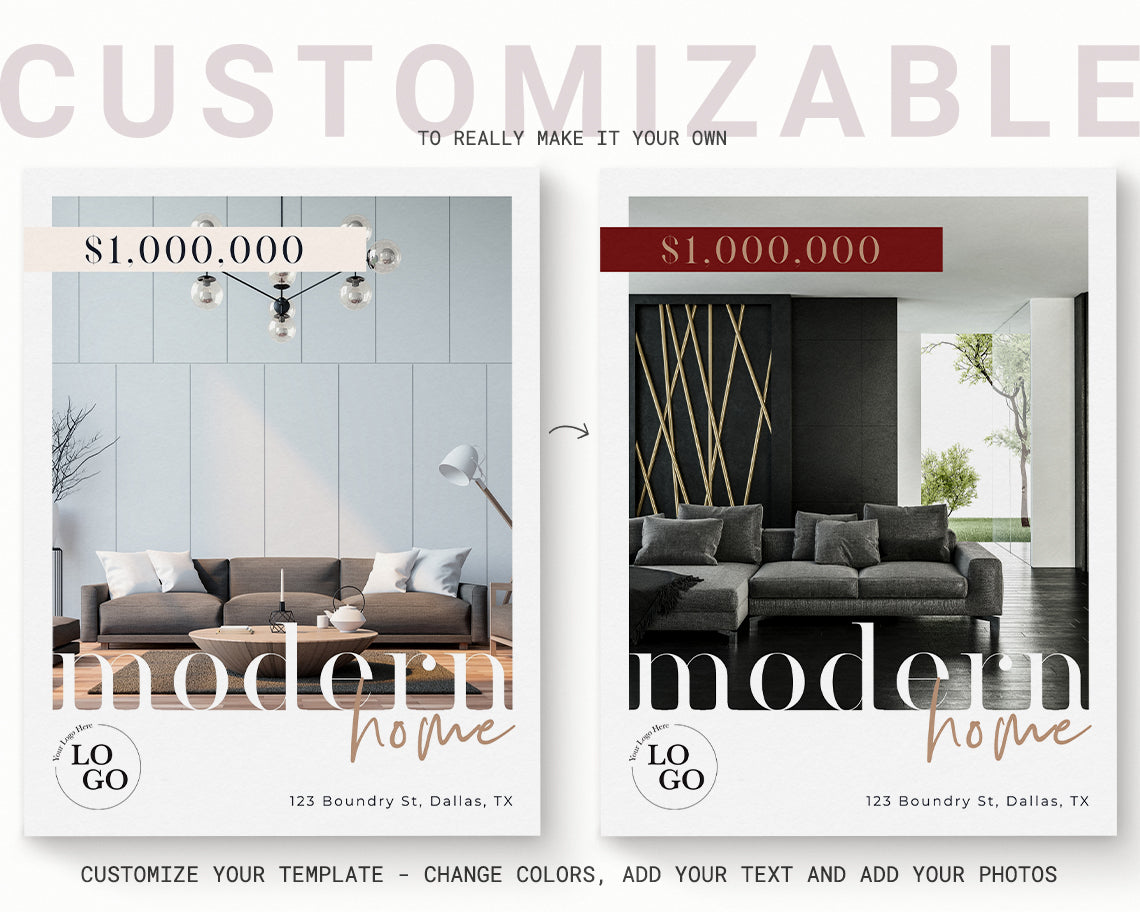 Double-Sided Property Feature Sheet