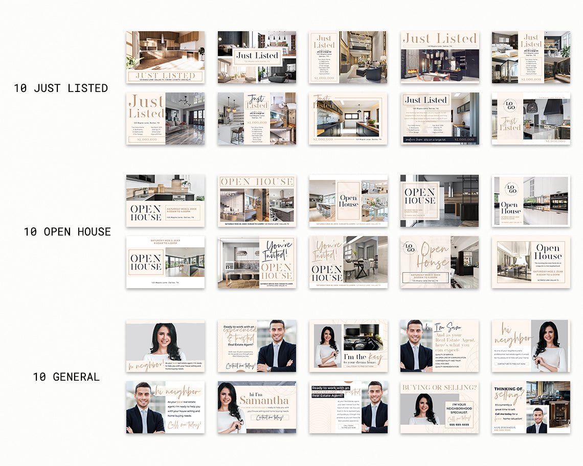 Real Estate Marketing Templates Bundle