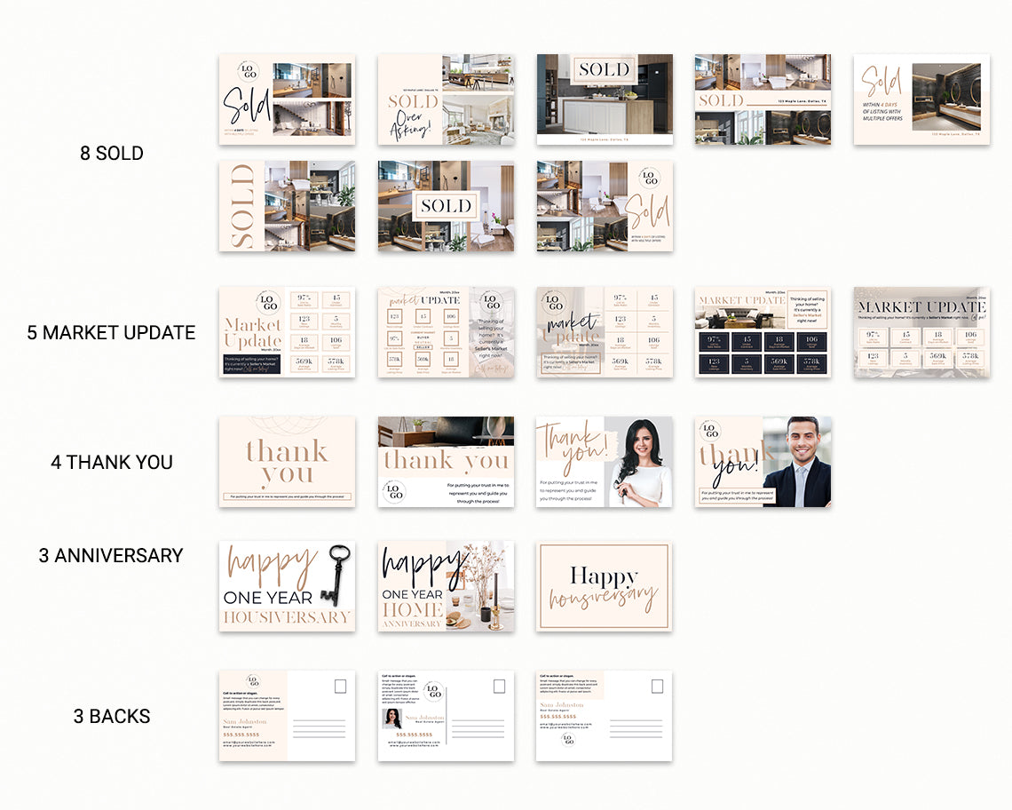 Real Estate Marketing Templates Bundle