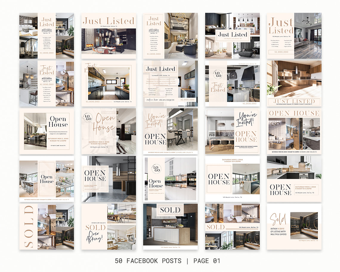 Real Estate Marketing Templates Bundle