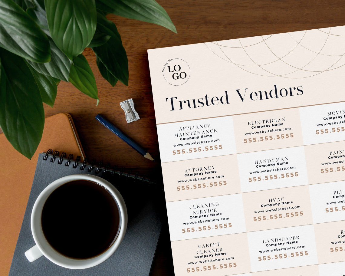 Trusted Vendors Flyer