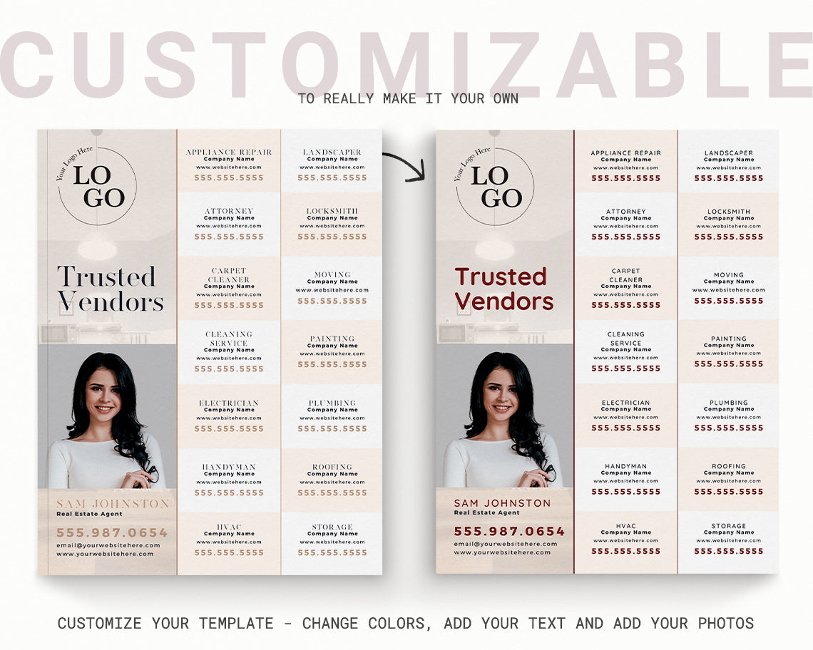 Trusted Vendors Flyer