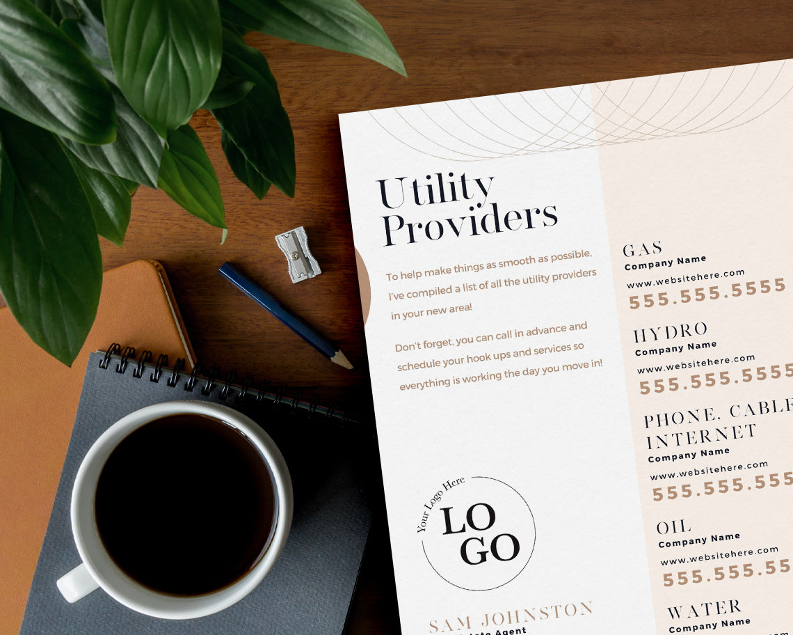 Utility Providers Flyer