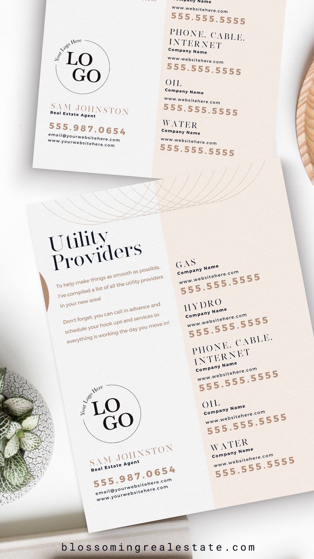 Utility Providers Flyer