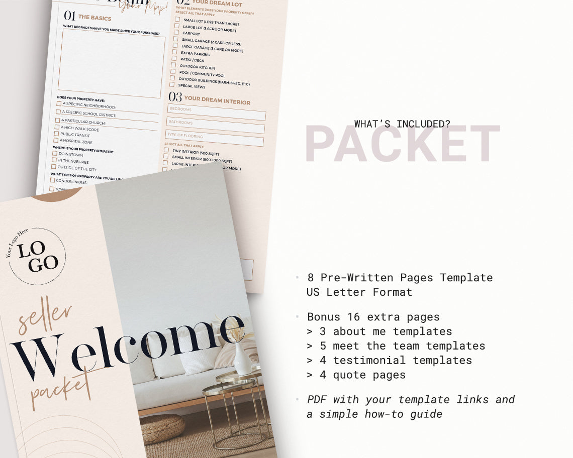 New Client Seller Welcome Packet