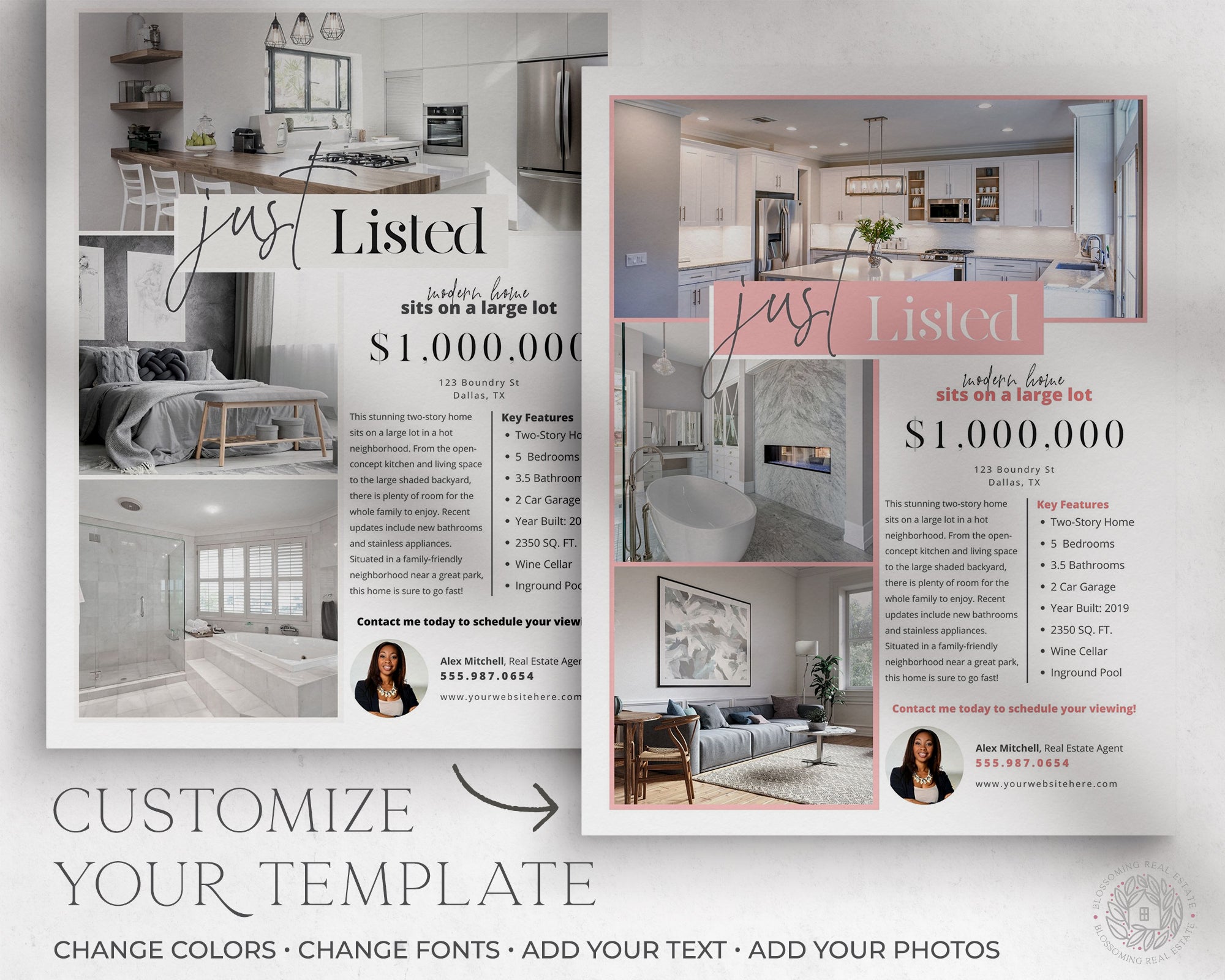 Just Listed Feature Sheet