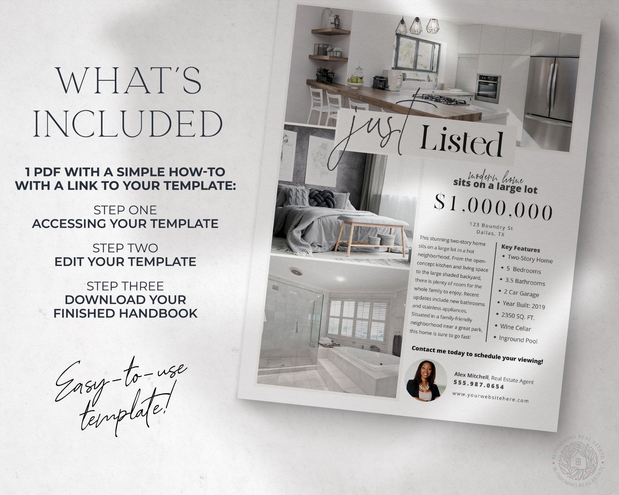 Just Listed Feature Sheet