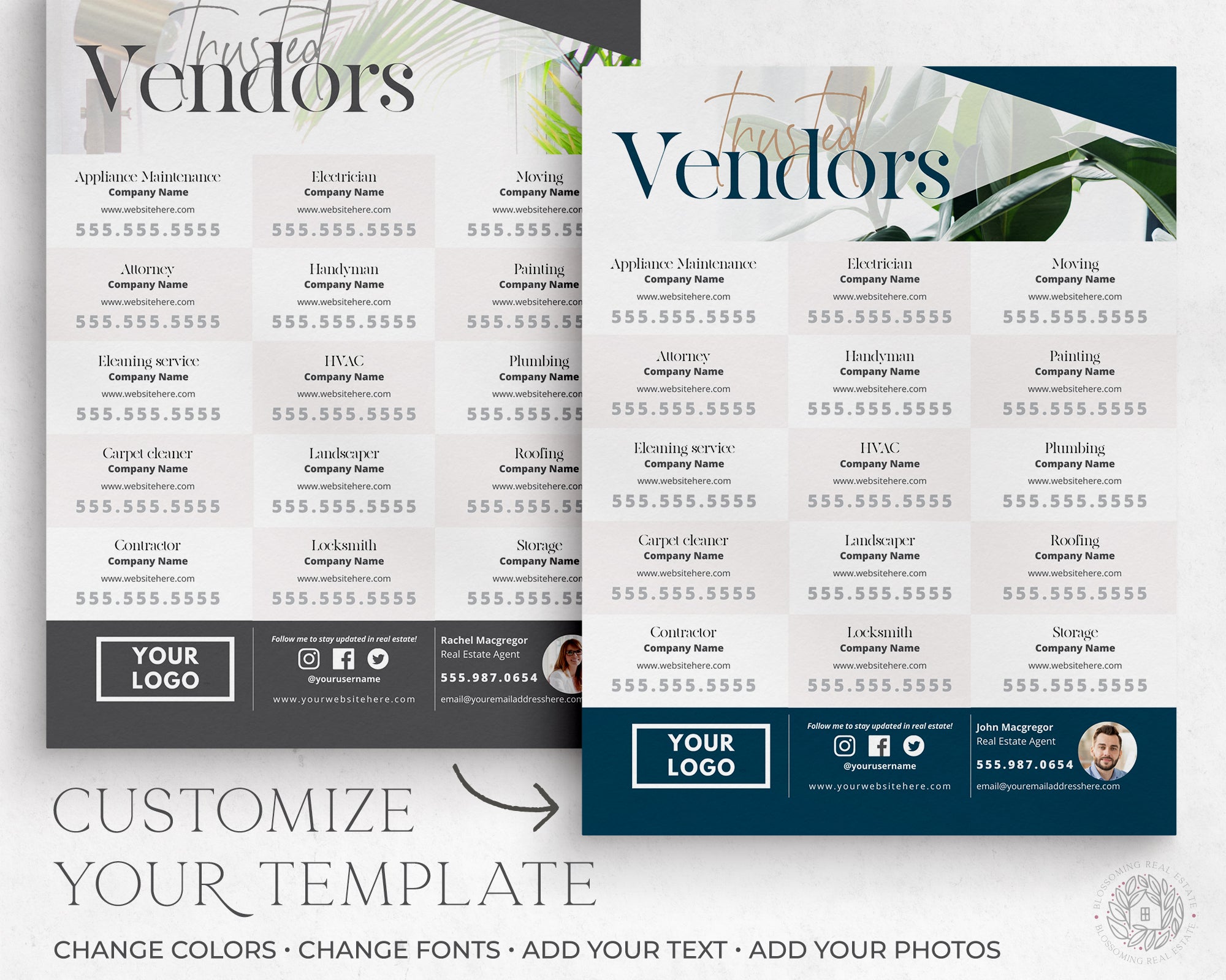 Trusted Vendors Flyer