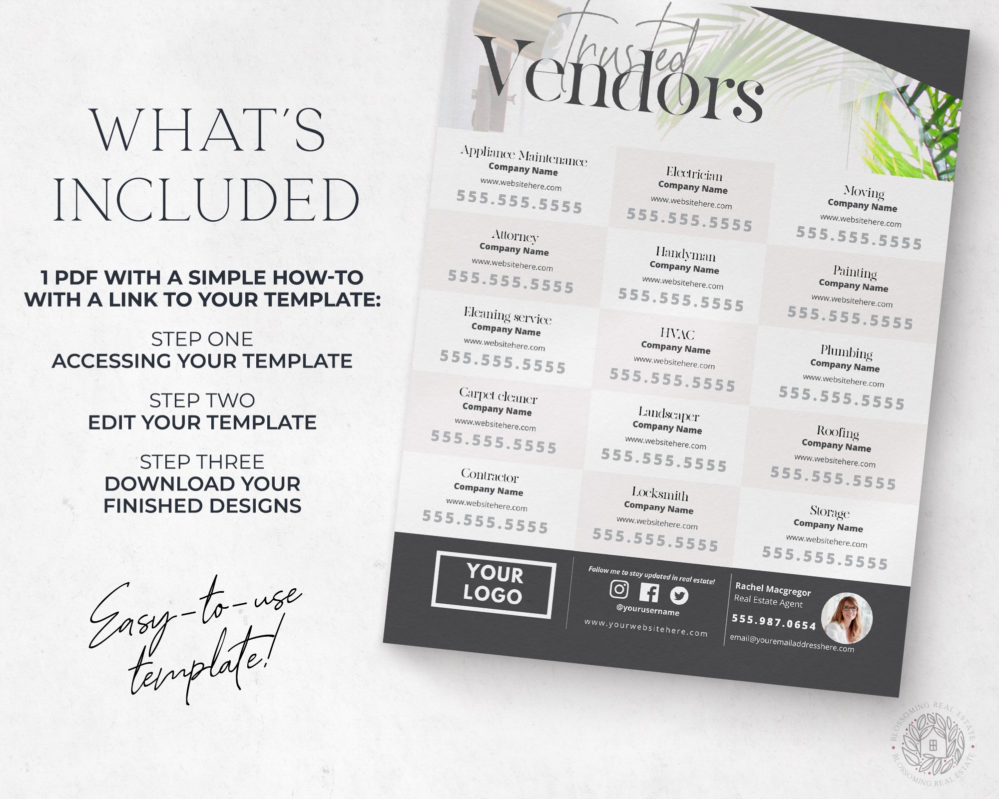 Trusted Vendors Flyer