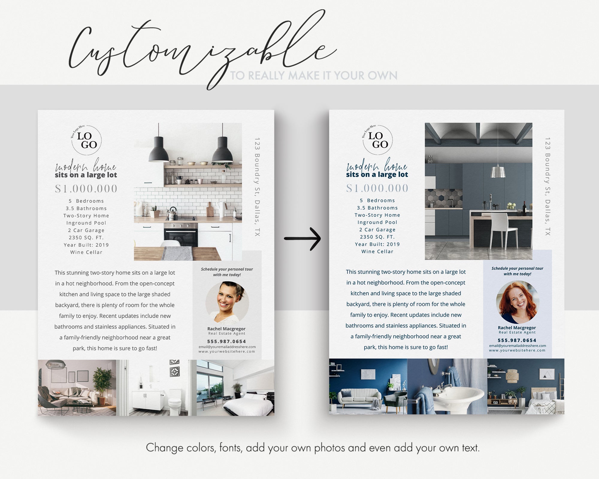 Property Feature Sheet Single-Sided