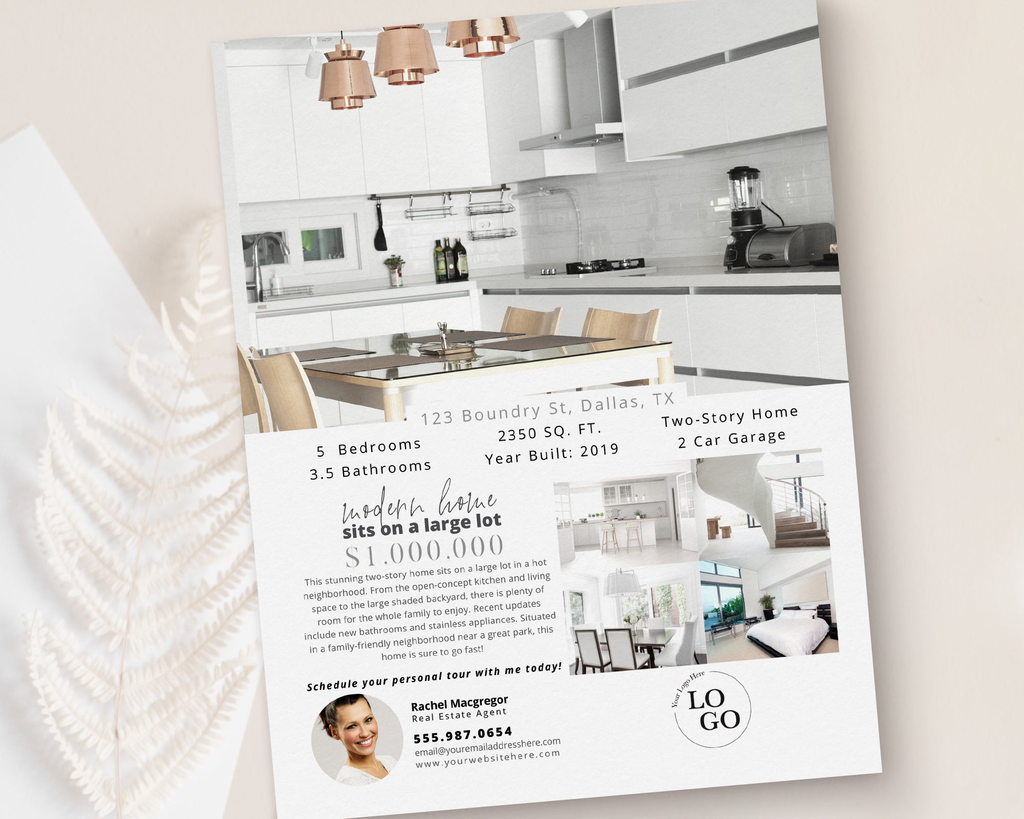Property Feature Sheet Single-Sided