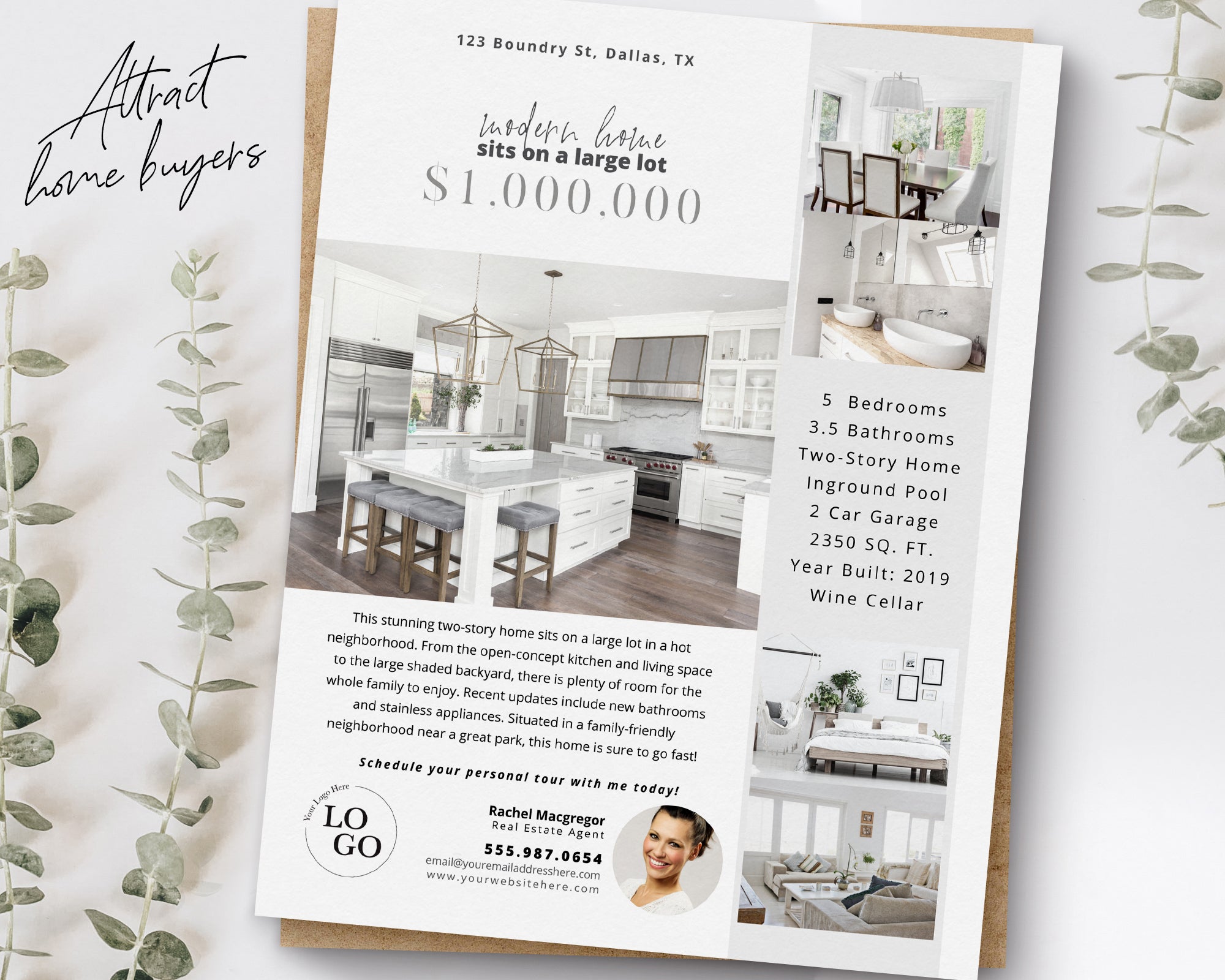 Property Feature Sheet Single-Sided