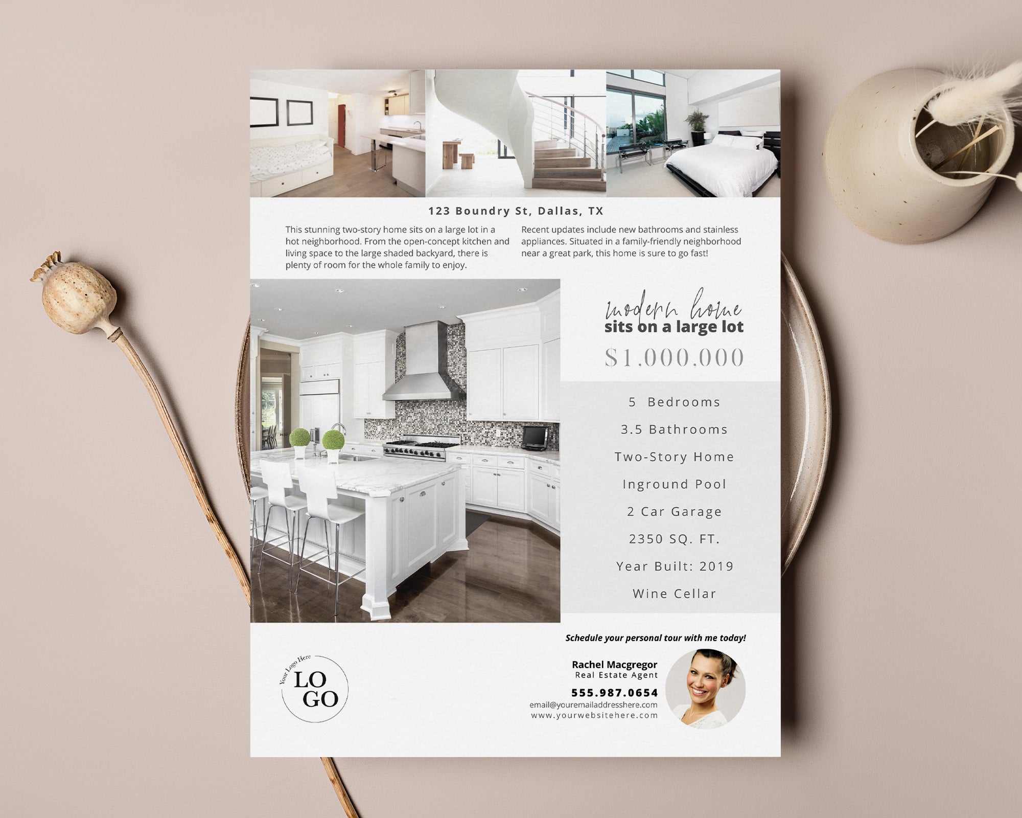 Property Feature Sheet Single-Sided