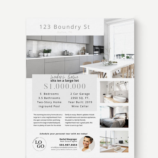 Property Feature Sheet Single-Sided