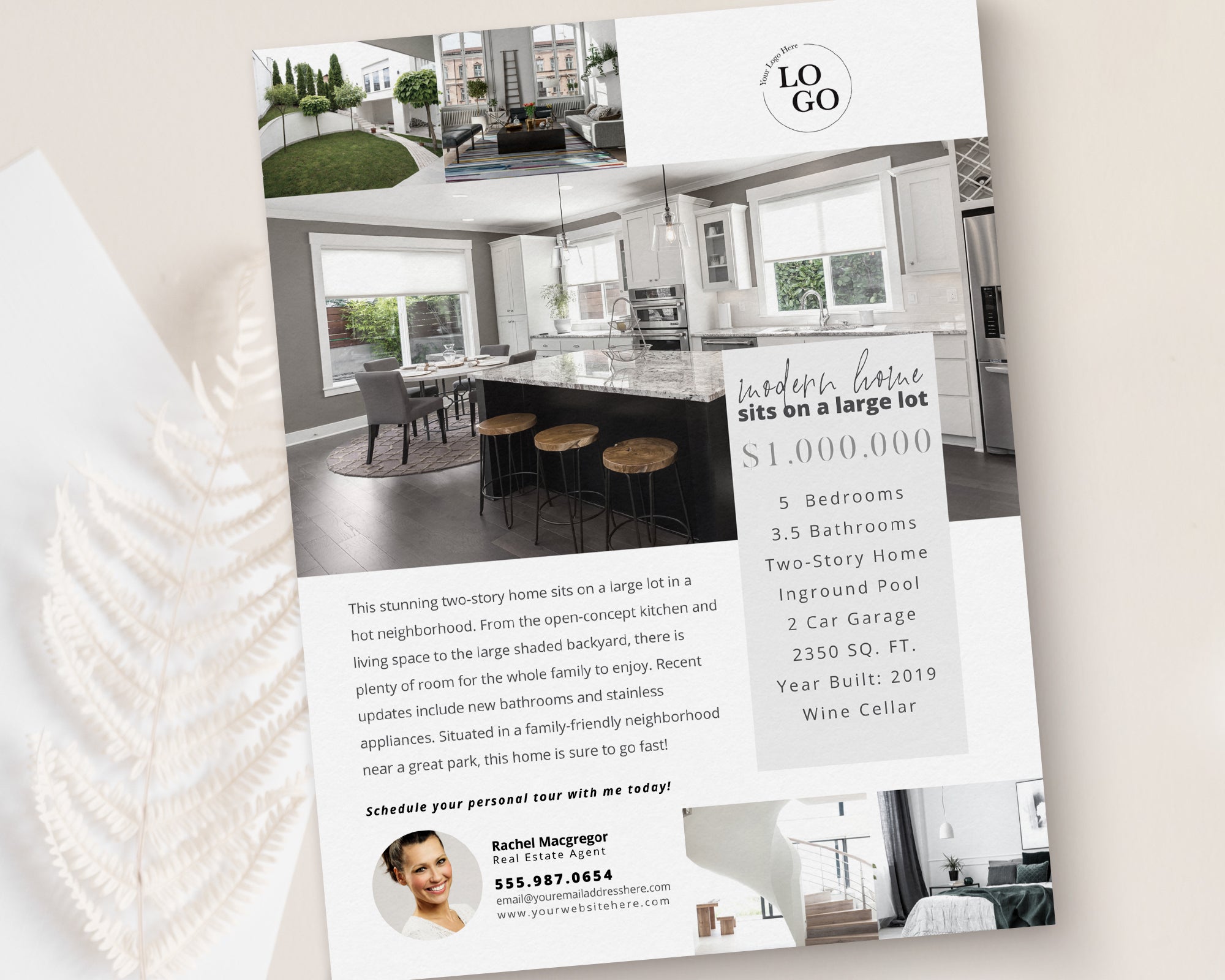 Property Feature Sheet Single-Sided