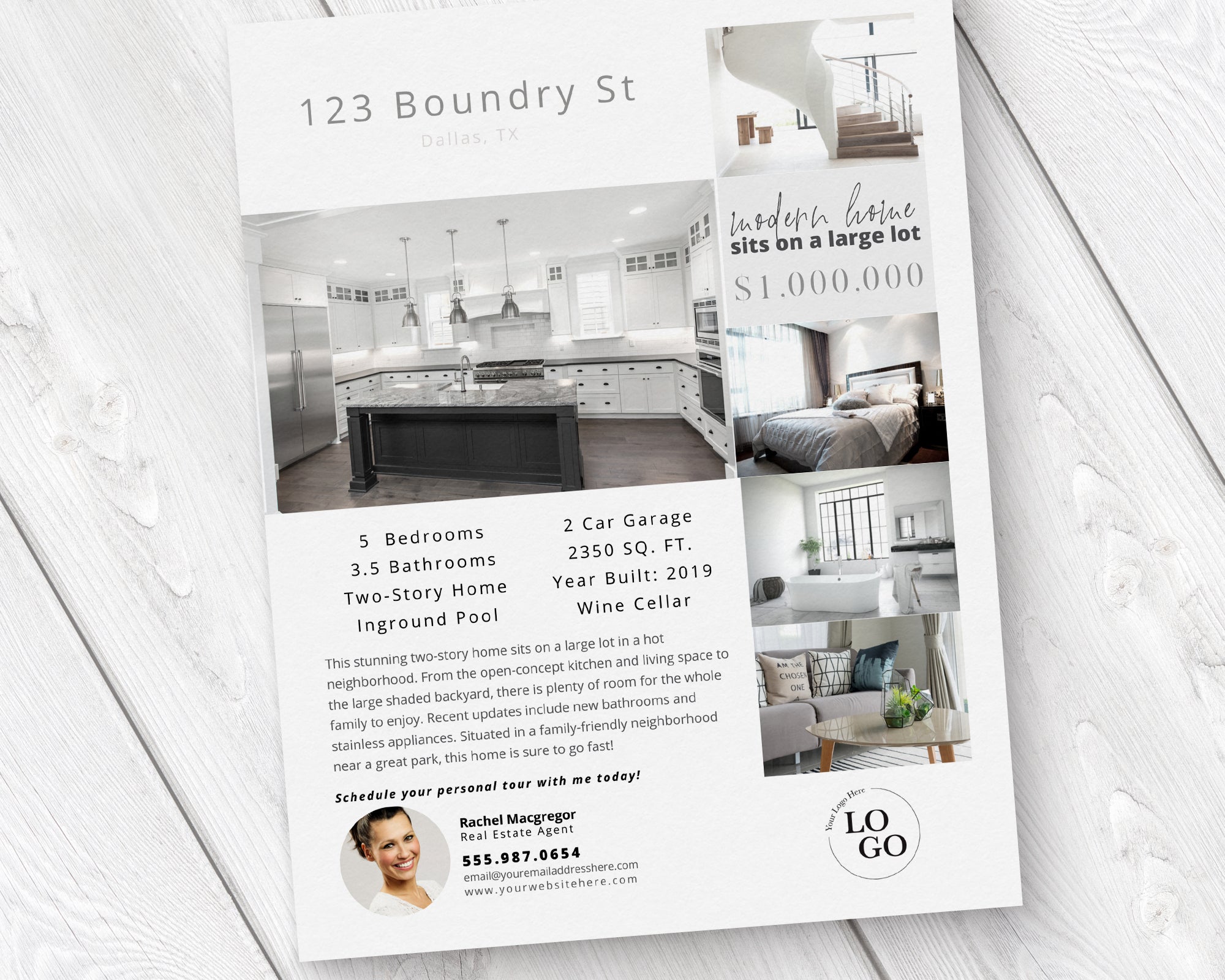 Property Feature Sheet Single-Sided