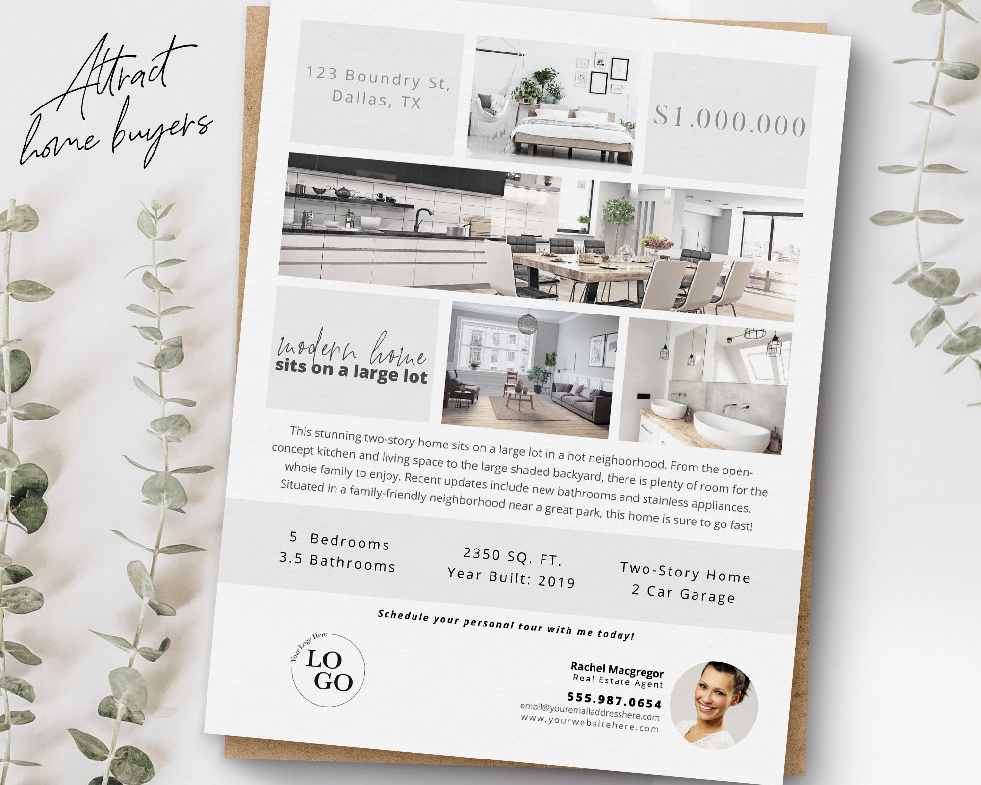 Property Feature Sheet Single-Sided