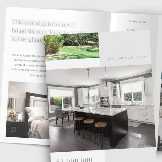 Tabloid Property Feature Sheet