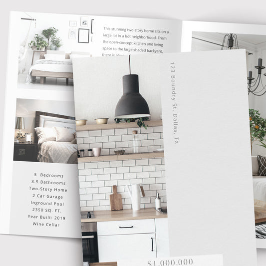 Tabloid Property Feature Sheet