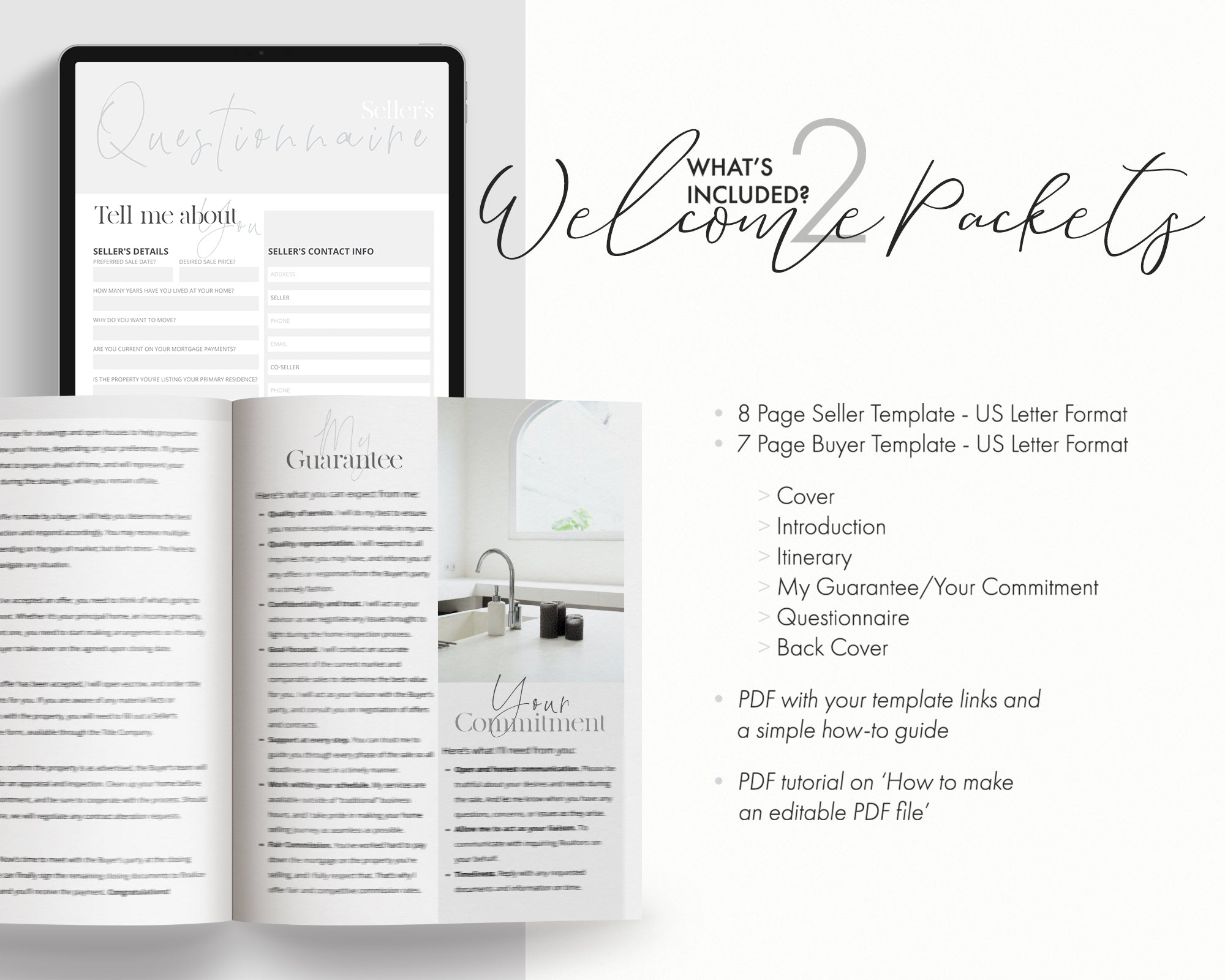 New Client Seller and Buyer Welcome Packet