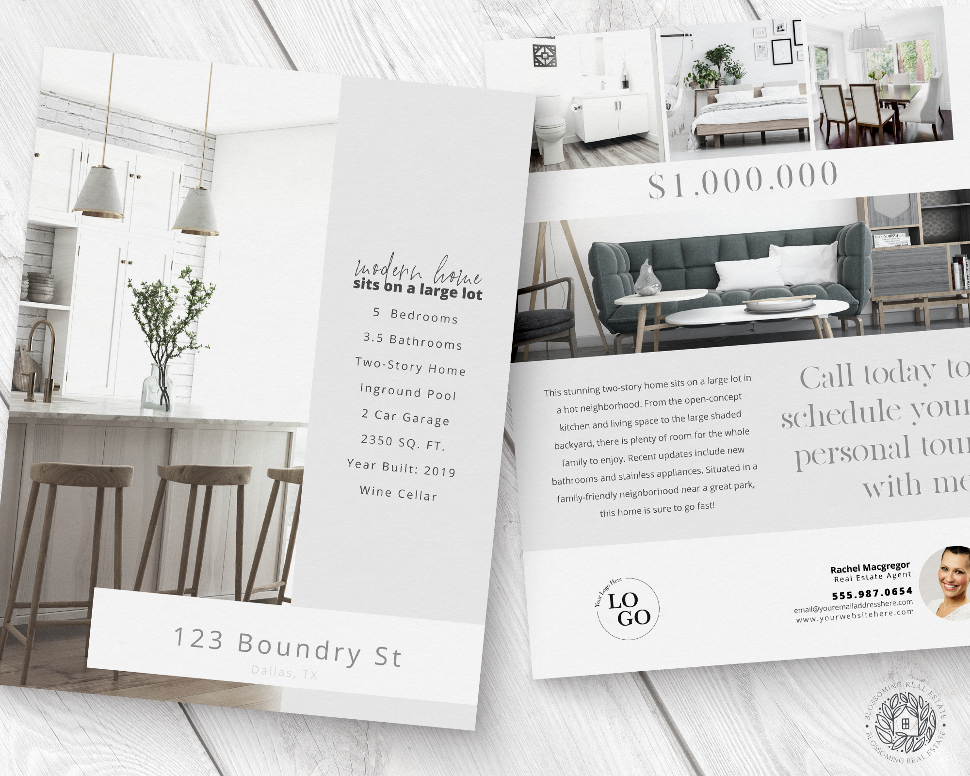 Double-Sided Property Feature Sheet