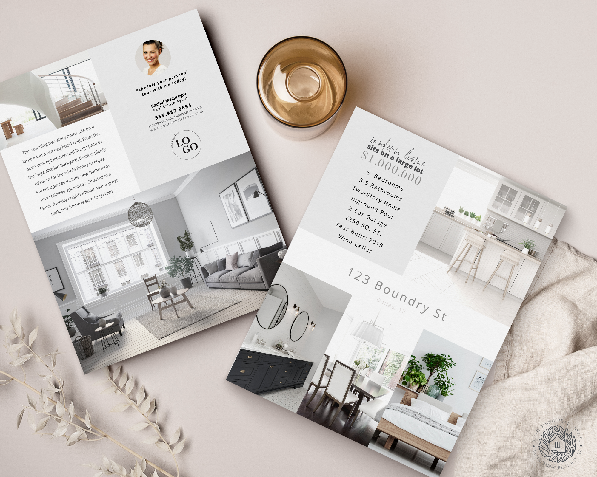 Double-Sided Property Feature Sheet