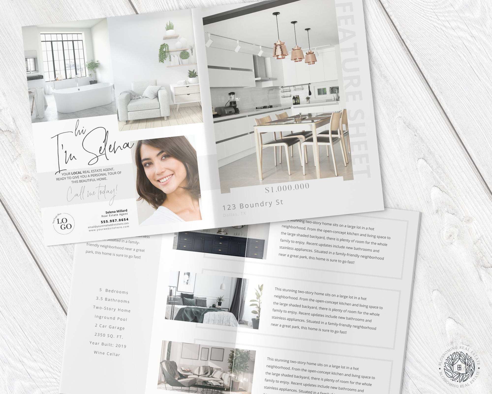 Tabloid Property Feature Sheet