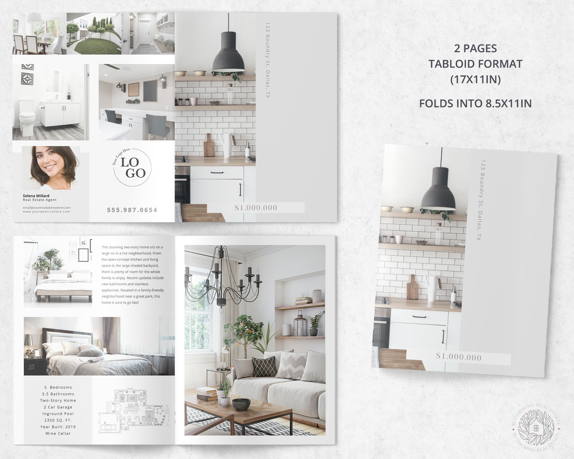 Tabloid Property Feature Sheet
