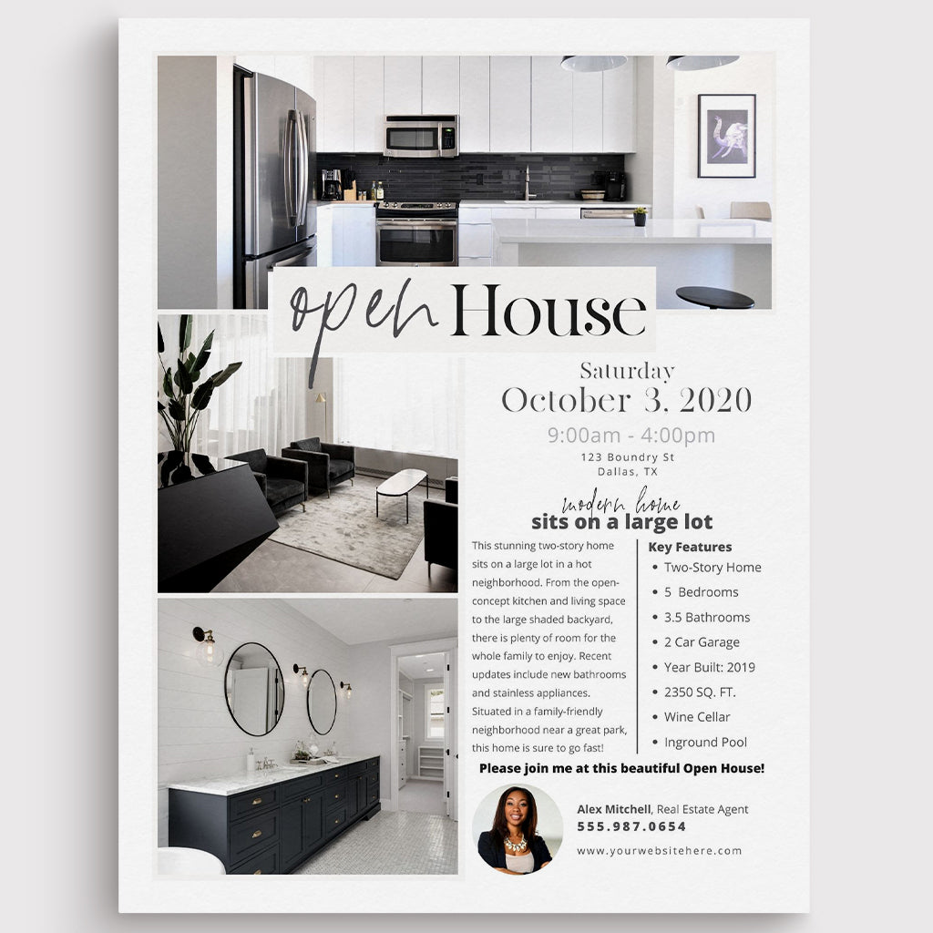 Open House Feature Sheet
